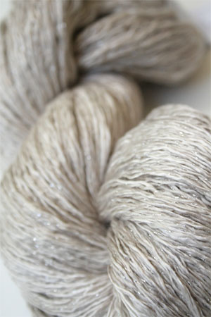 Artyarns Ensemble Glitter Light Yarn silk & Cashmere Yarn in 919G Silver and 919 Gold